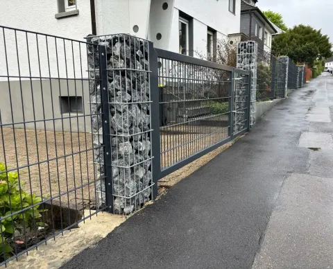 Gabionen und Steinzäune in Osnabrück - fachgerechte Ausführung vor Ort